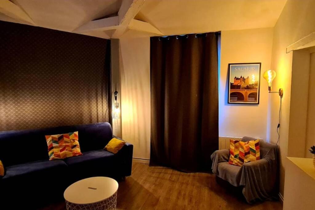 Appartement Loire Et Chateau, Hyper Centre, Vue Loire, Linge Inclus, 3Eme Etage Saumur Eksteriør billede